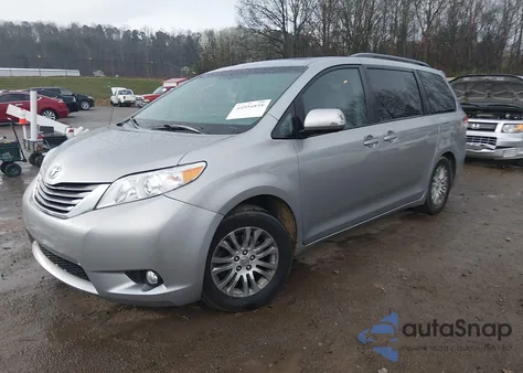 2013 Toyota Sienna Xle V6 8 Passenger from USA, damaged, VIN 5TDYK3DC2DS286018